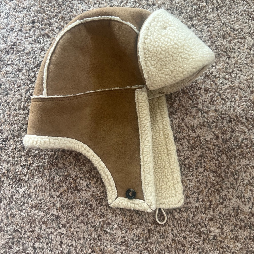 Vintage Brown Old Navy Aviator Hat
